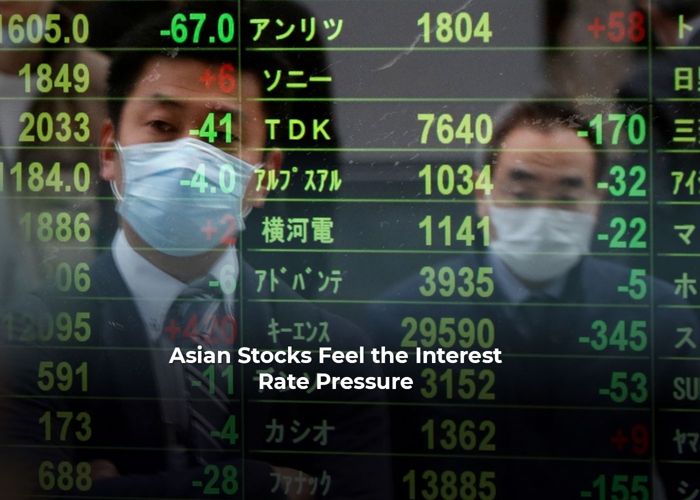 Asian Stocks Feel the Interest Rate Pressure