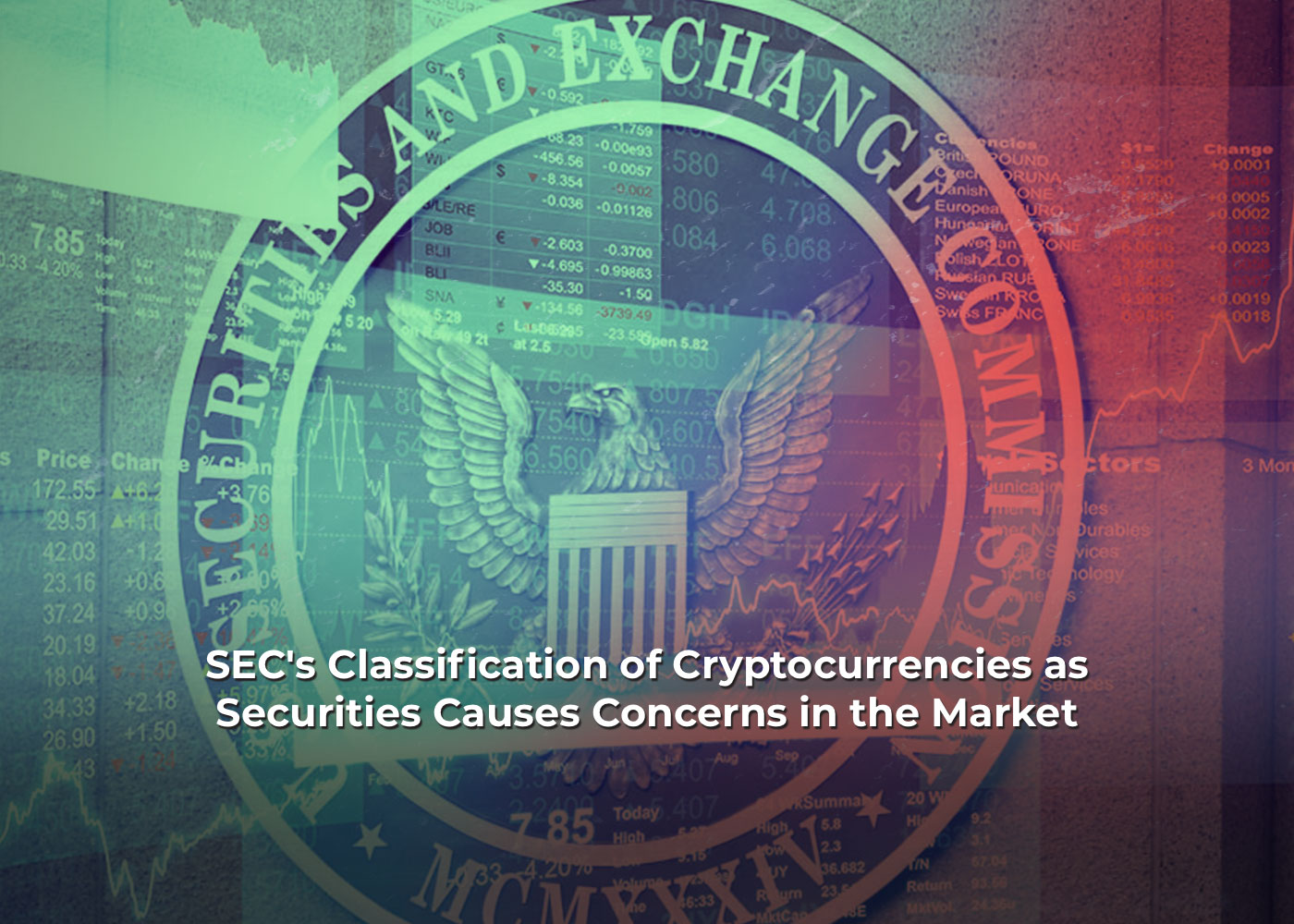 SEC's Classification of Cryptocurrencies as Securities Causes Concerns in the Market